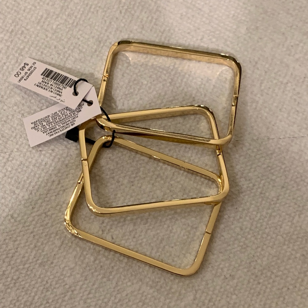 WHBM rectangle bracelet set - Picture 6 of 13